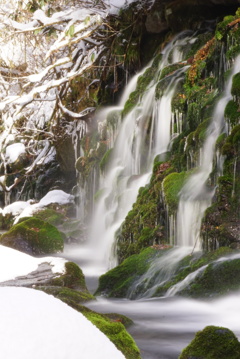 元滝伏流水(冬)