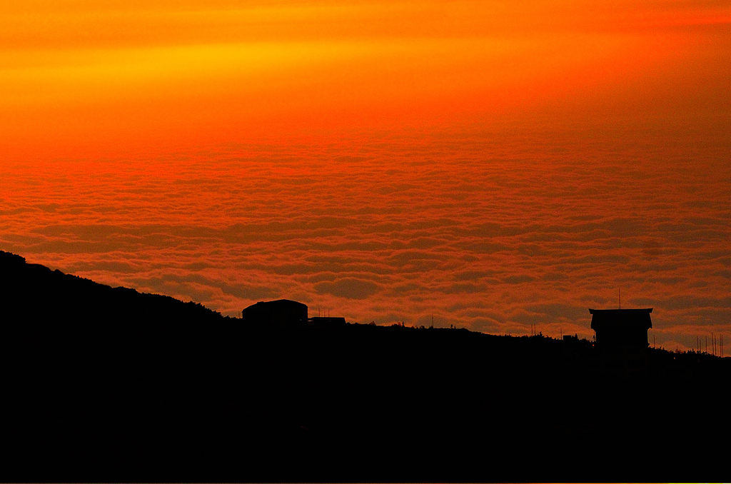 立山夕景ーⅡ