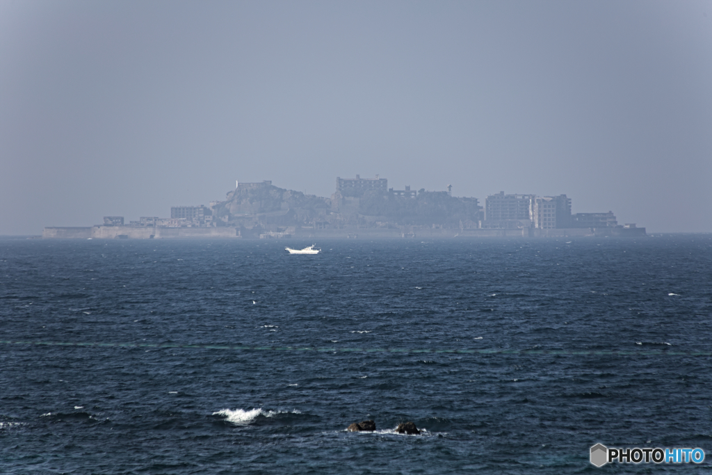 軍艦島遠景