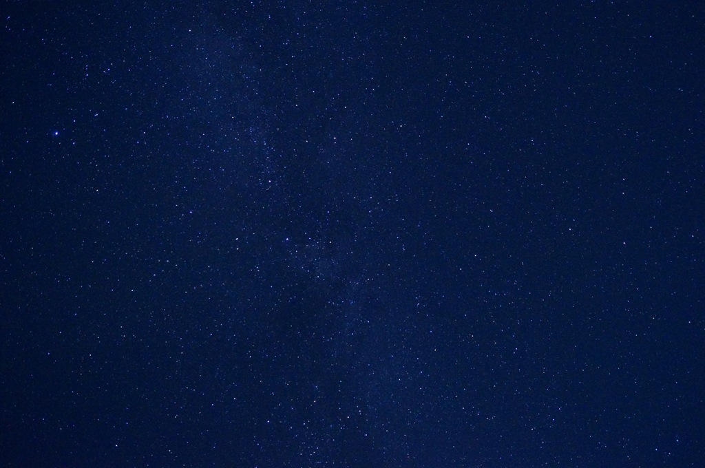 東京近郊の夏　天の川