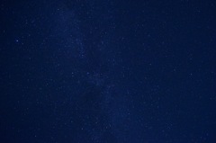 東京近郊の夏　天の川