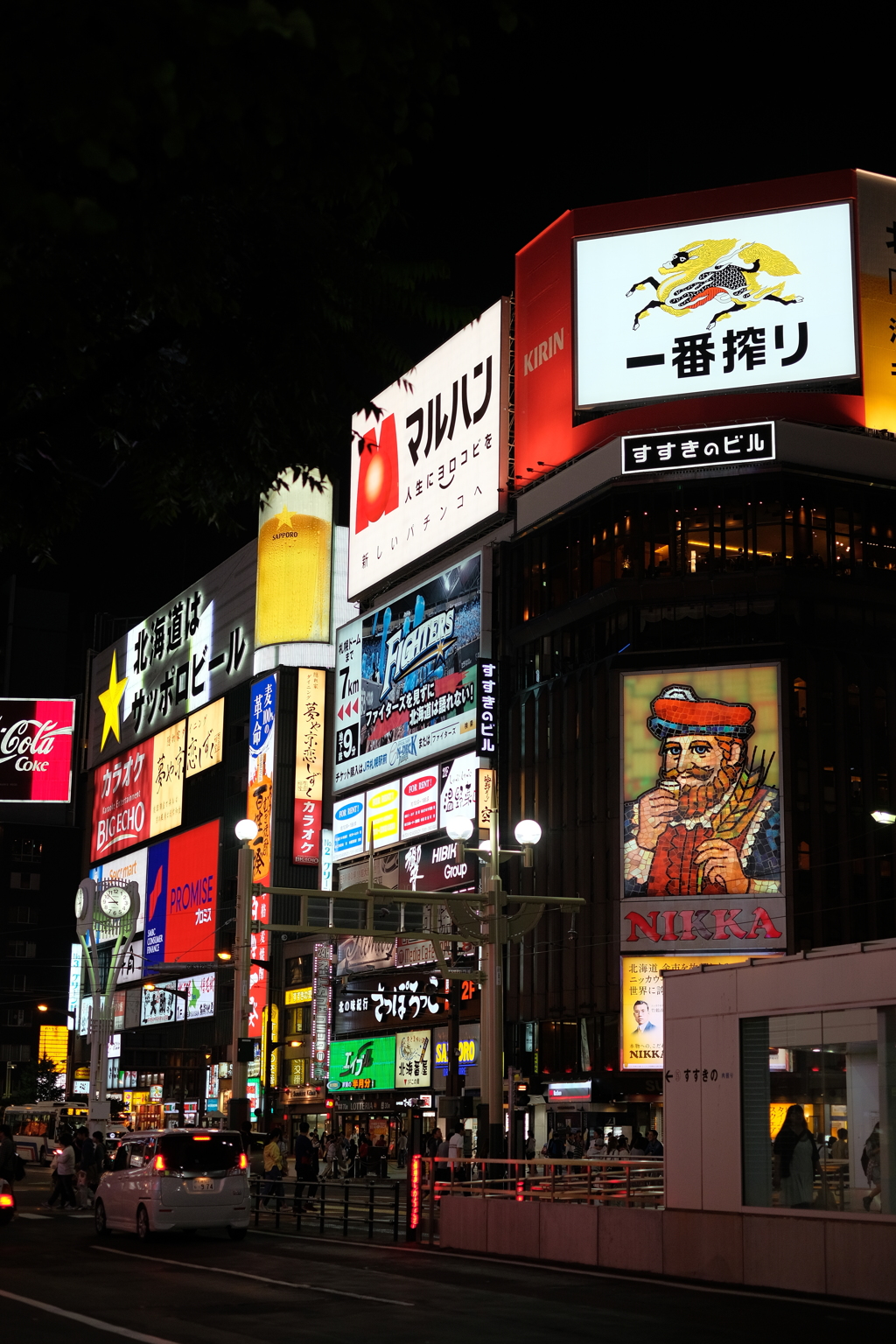 北の大地（夜）