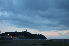 夕方の江ノ島