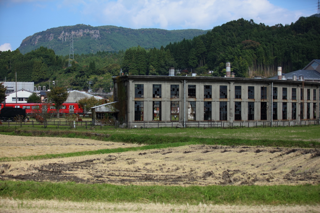 実は旧豊後の森、機関跡