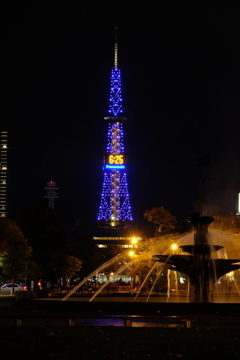 さあこれから夜の街へ