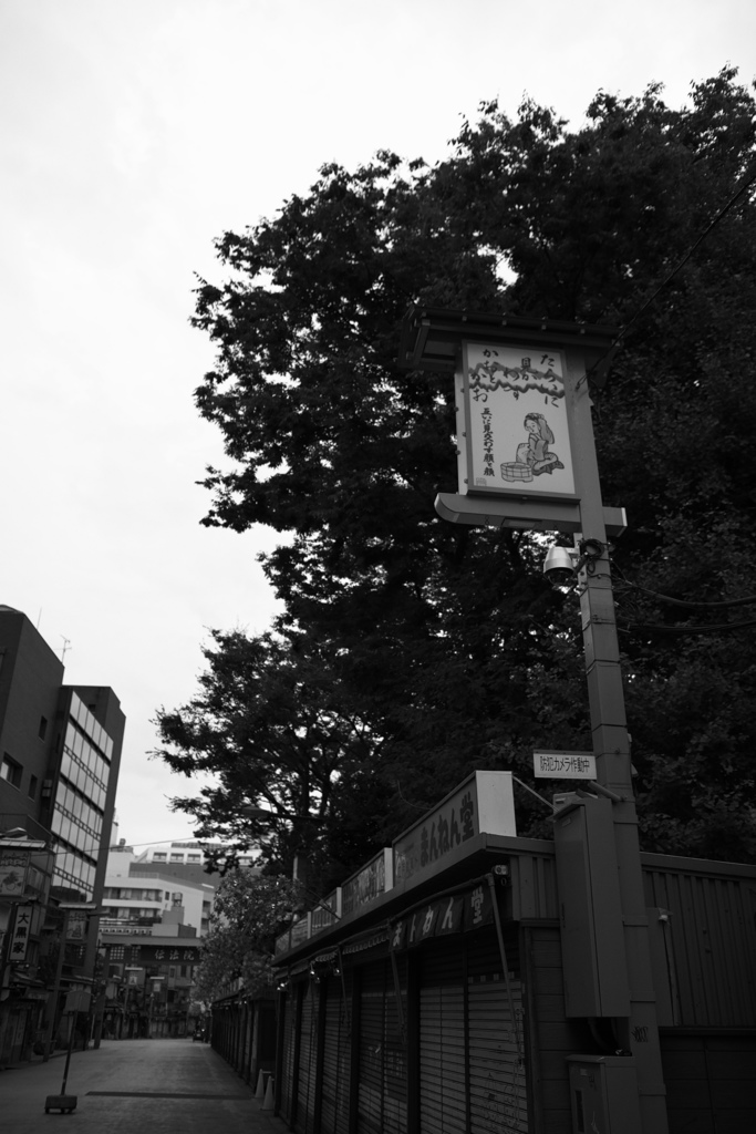 早朝の浅草仲見世通り⑩
