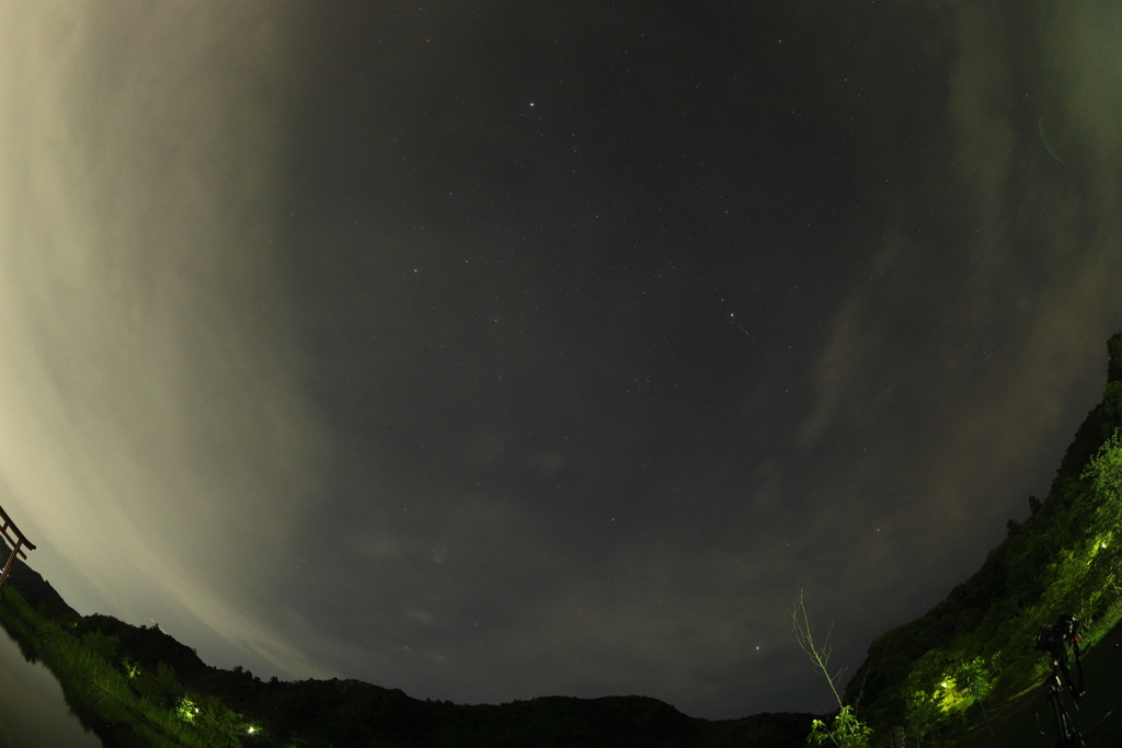 雲に爆沈②