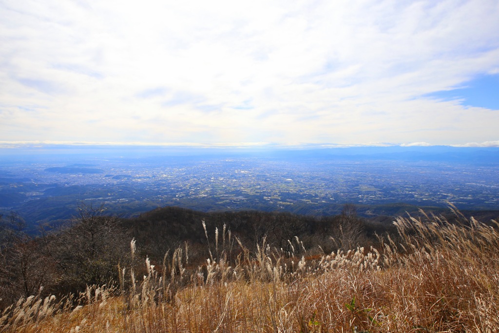 長七郎山山頂より