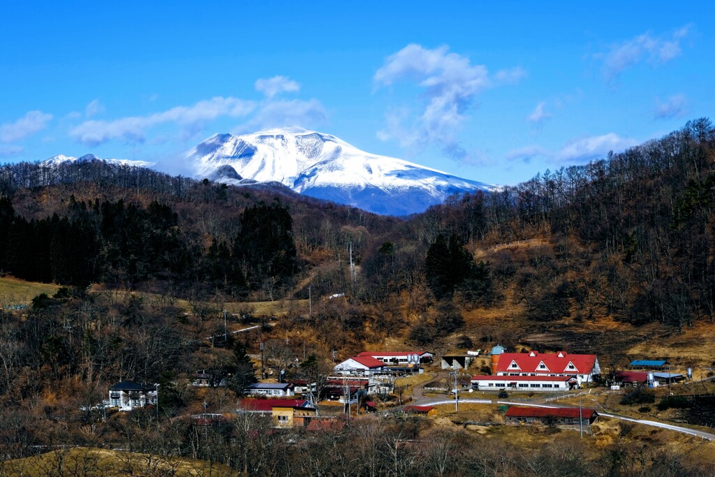 浅間山と神津牧場
