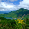 地蔵岳山頂にて