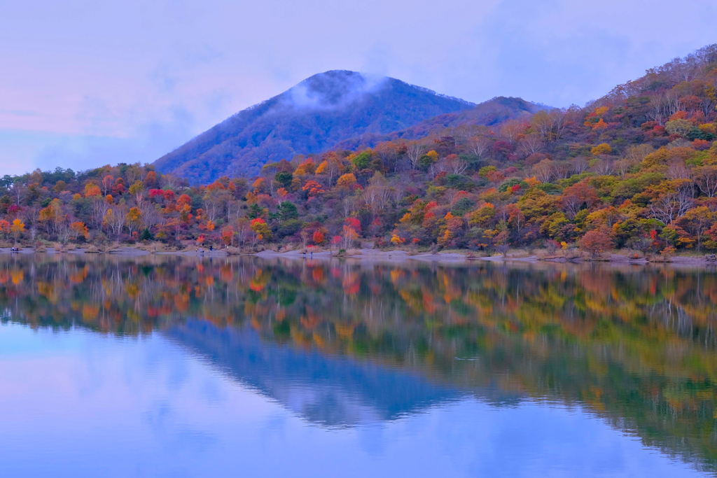 小沼の紅葉②