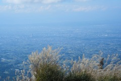 鍋割山頂より