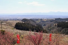 箕郷梅林からの眺望①