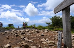 赤城山　長七郎山山頂