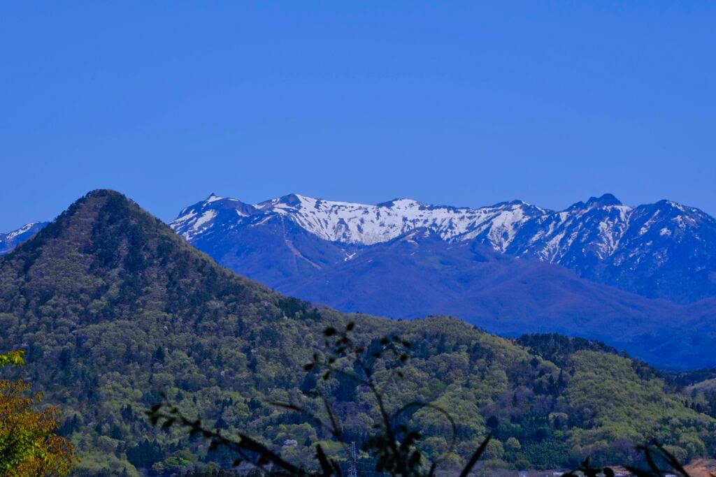 戸神山と武尊山