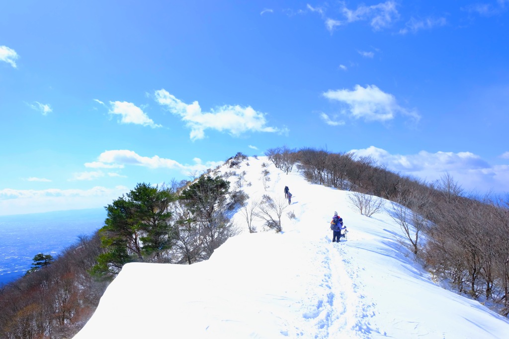 鍋割山ハイク②