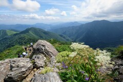 谷川岳登山の一コマ④