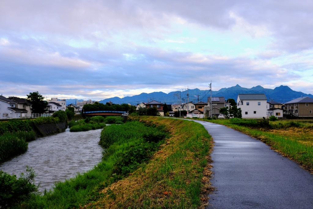 雨上がりの散歩道②