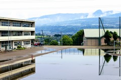 雨上がりの光景