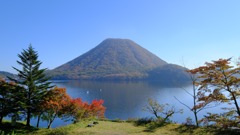 榛名湖の紅葉①