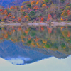 小沼の紅葉③