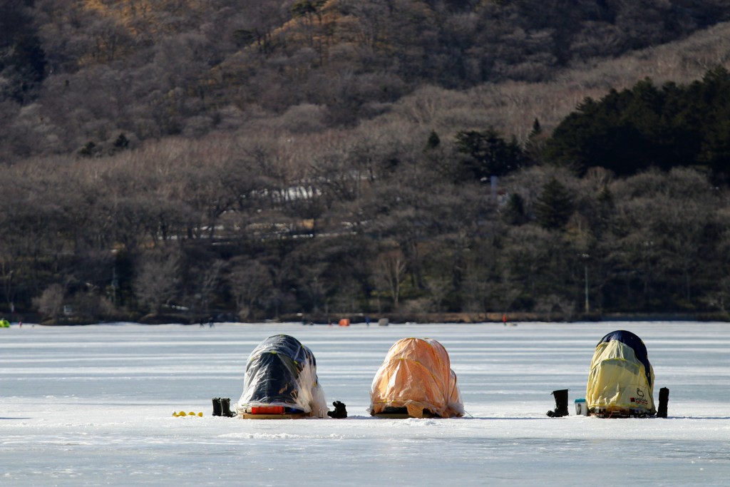 ワカサギ釣り②