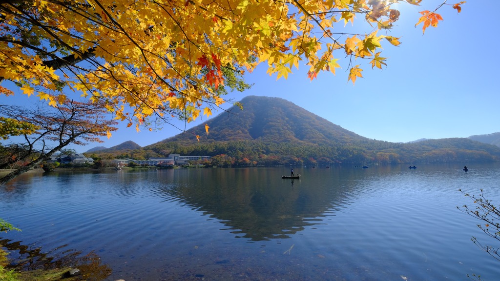 榛名湖の紅葉③