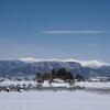 昭和村の雪景色②