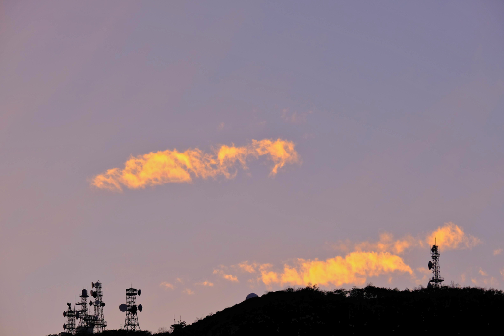 赤城の夕陽