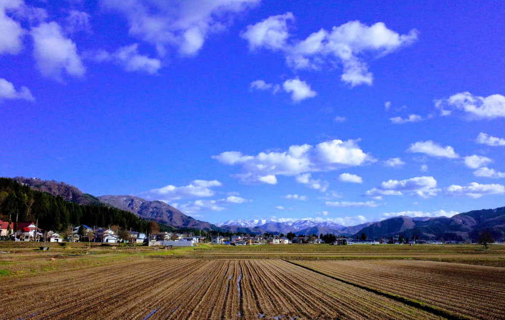 栗駒山系遠望