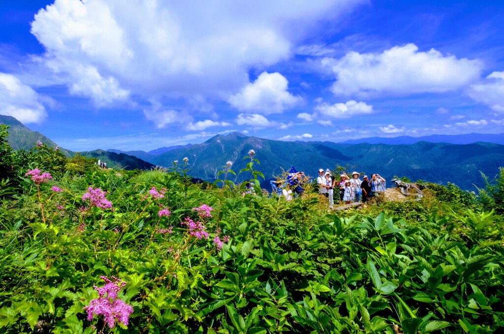 谷川岳登山の一コマ②