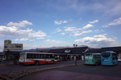 田舎町の駅舎①