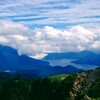 男体山と中禅寺湖
