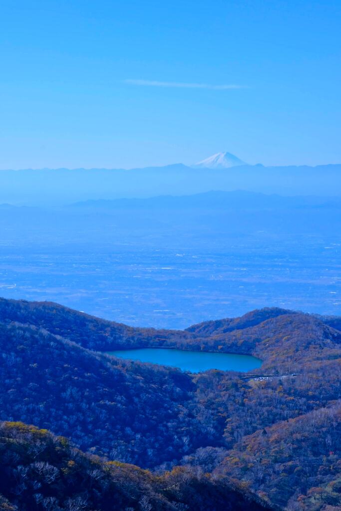 富士山と小沼