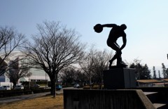 長野市運動公園のモニュメント