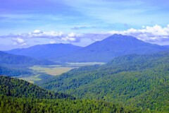 燧ヶ岳と尾瀬ヶ原