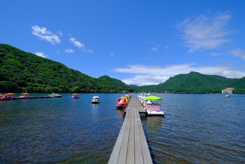 榛名湖畔