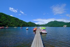 榛名湖畔