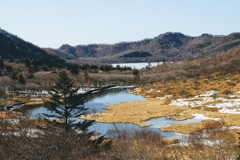 覚満淵と大沼