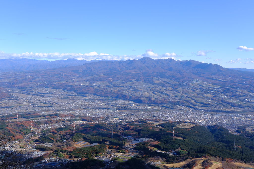 水沢山眺望