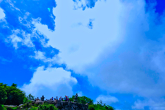 地蔵岳山頂