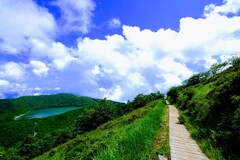 地蔵岳登山道