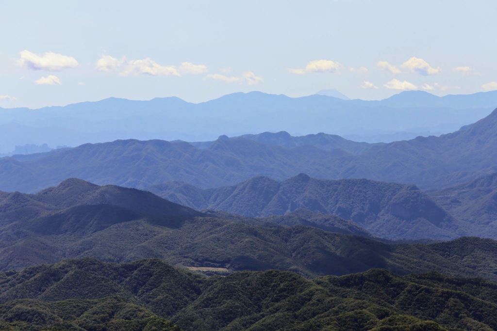 遥かに富士山