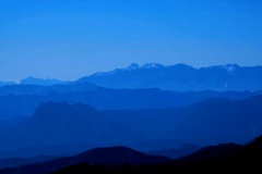 妙義山～荒船山～八ヶ岳連峰