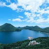 榛名湖と外輪山