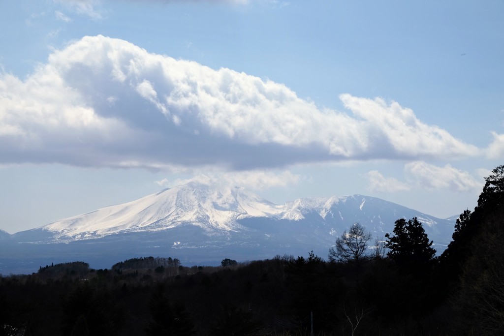 草津から観る浅間山③
