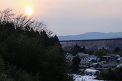 利根の夕景④