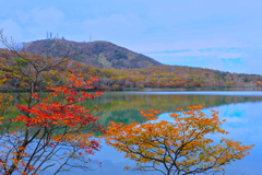 小沼の紅葉⑥