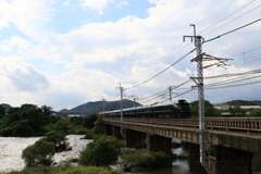 雨上がりと瑞風と・・