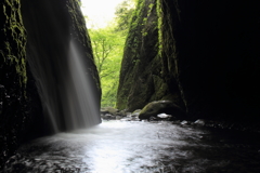 シワガラの滝・・・の滝つぼ